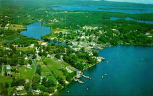 New Hampshire Wolfeboro Aerial View