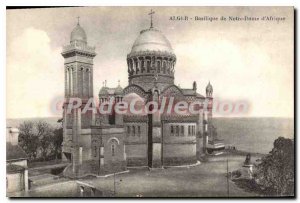 Postcard From Old Algiers Basilica Notre Dame D'Afrique