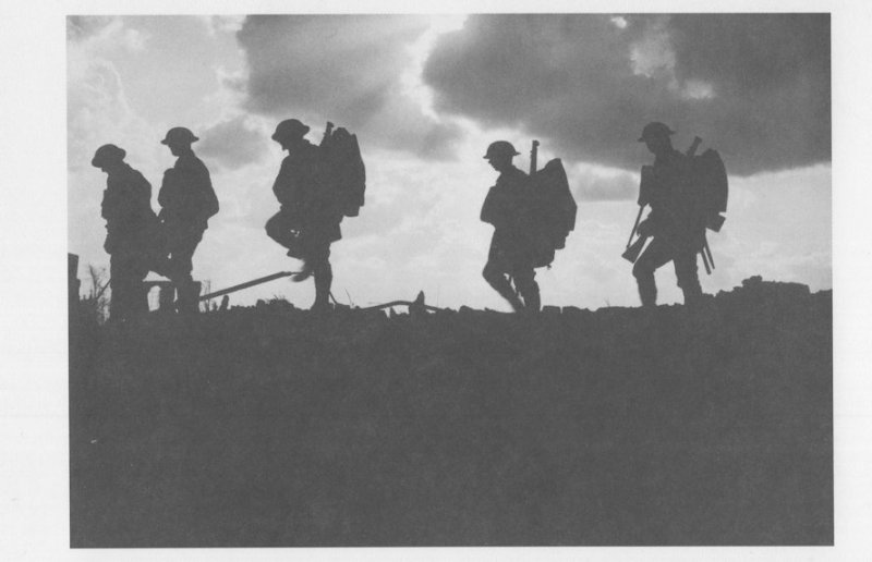 8th Battalion East Yorkshire WW1 Regiment Battle Of Ypres France Postcard