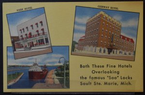 Sault Ste. Marie, MI - Hotels Overlooking Soo Locks