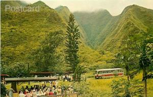 HI, Maui, Hawaii, Kepaniwai Park, Tour Bus, H.S. Crocker No. S-324