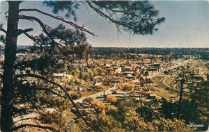 1940s Route 66 Flagstaff Arizona Birdseye View Roberts postcard 8640