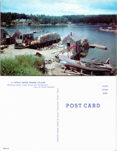 Maine Fishing Village, Maine (26292