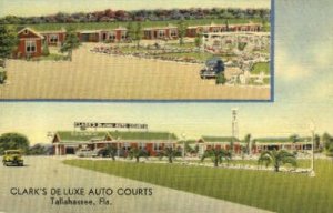 Clark's De Luxe Auto Courts - Tallahassee, Florida FL