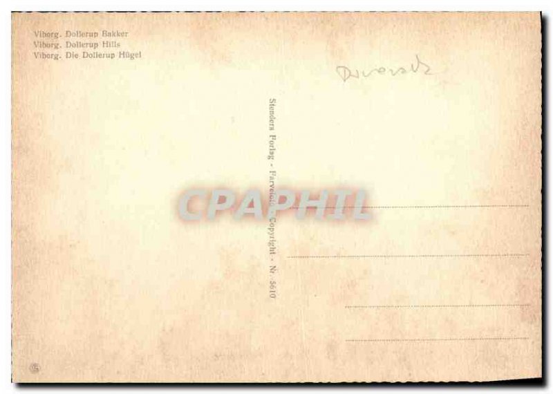 Postcard Modern Viborg Dollerup Hills