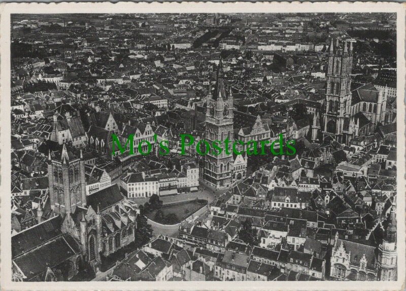 Belgium Postcard - Aerial View of Gent / Ghent RR11127   