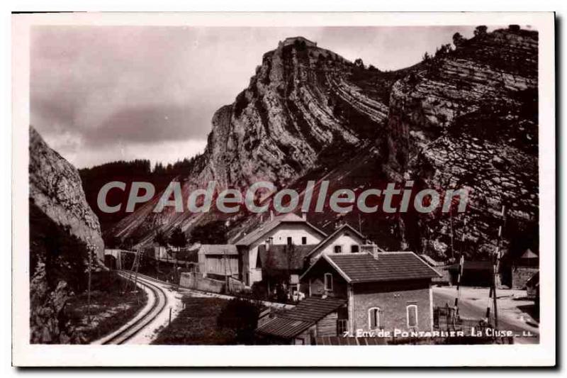 Old Postcard Pontarlier La Cluse