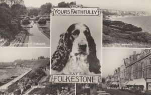 From Yours Faithfully at Folkestone Kent Real Photo Postcard
