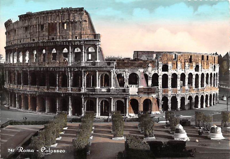 Roma Colosseo Italy Postal Used Unknown 