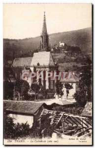 Old Postcard Thann Cathedrale