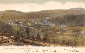 Griffin Corners Grand Gorge, New York Postcard