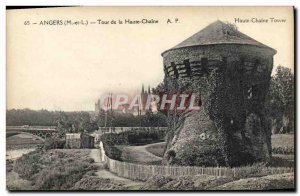 Old Postcard Angers Tour Of The High Channel