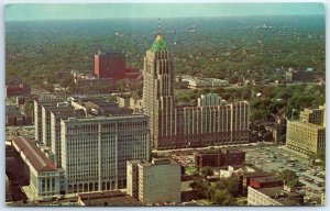 Postcard - Detroit's Uptown Shopping Center - Detroit, Michigan