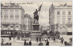 La Place Royale, Bruxelles, Belgium, 1900-1910s
