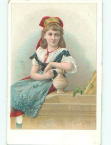 Divided-Back PRETTY WOMAN Risque Interest Postcard AA8651