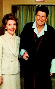 President Ronald Reagan Recovering From Assasination Attempt