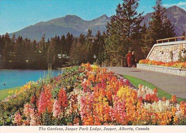 Canada Jasper The Gardens At Jasper Park Lodge