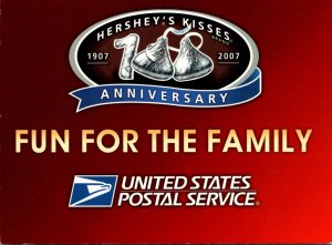 U S Postal Service First-Day-Of-Issue-Ceremony Hershey's Kisses Anniversary