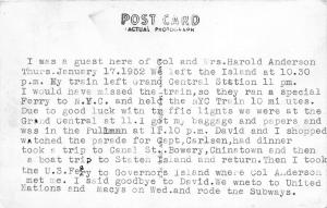 GOVERNORS ISLAND, NEW YORK ST. CORNELIUS CHAPEL RPPC REAL PHOTO POSTCARD