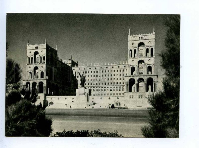 d199712 Azerbaijan Baku Government House old postcard