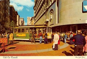 Cable Car Turntable San Francisco California  