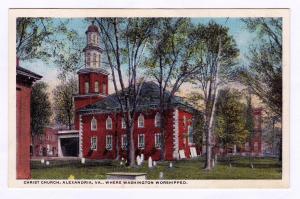 Antique 1915-1930 Christ Church Alexandria VA Where George Washington Worshipped