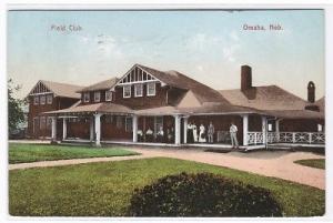 Field Club Omaha Nebraska 1908 postcard