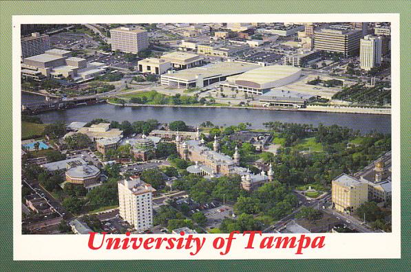 Tampa University Aerial View Tampa Florida