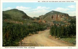 CO - Rocky Mountain National Park. Estes Park, Scene on the new Bear Lake Road