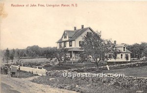 Residence of John Fries - Livingston Manor, New York