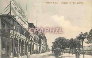 CPA Port Said Avenue to the Casino