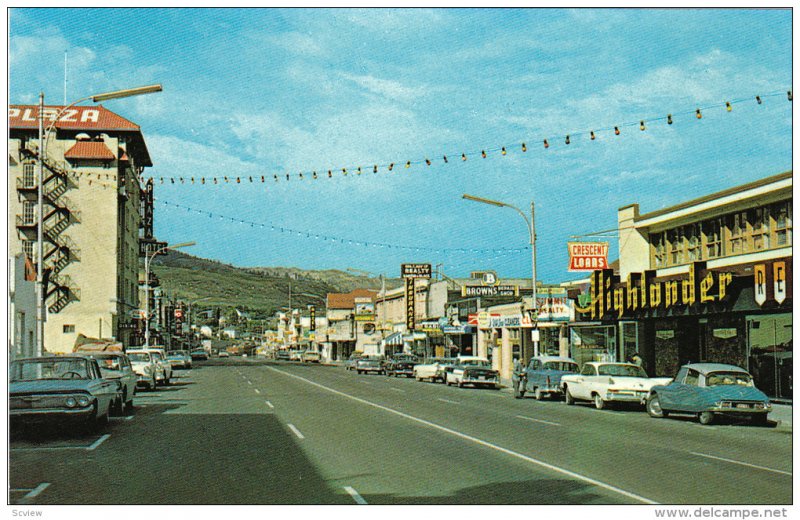 Main Street , KAMLOOPS , B.C. , Canada , 50-60s