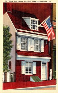 Pennsylvania Philadelphia Betsy Ross House Curteich