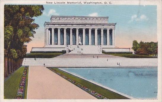 New Lincoln Memorial Washington DC 1925