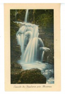 Switzerland - Montreux. Nearby Cascade of Chauderon