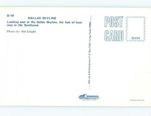 Unused Pre-1980 PANORAMIC VIEW Dallas Texas TX hp3631