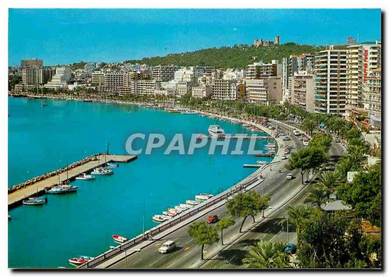Postcard Modern Palma Mallorca Beleares Espana