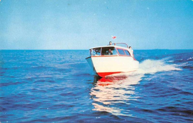 Braemac Cruiser Boat Advertising Vintage Non Postcard Back J66244