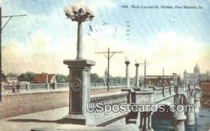 New Locust St Bridge - Des Moines, Iowa IA