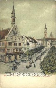 Marktplatz m Rathaus Weinheim Germany Unused 