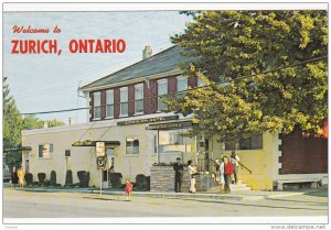 Dominion Hotel, Welcome to ZURICH, Ontario, Canada, 40-60s