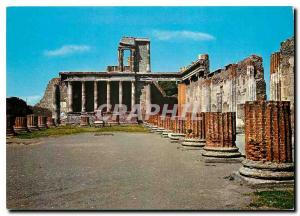 Postcard Modern Pompei Scavi The basilica