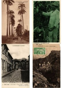 GUADELOUPE CARIBBEAN ISLAND 120 Vintage Postcards (L2658)