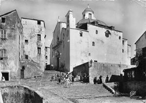 BR39282 Calvi la haute ville et l eglise france