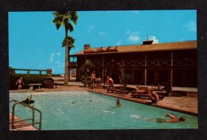 TX Motel Sea Ranch & Pool CORPUS CHRISTI TEXAS Postcard