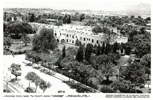 PANORAMA MEXICO TEHUACAN LA TORRE HOTEL PENAFIEL RPPC POSTCARD