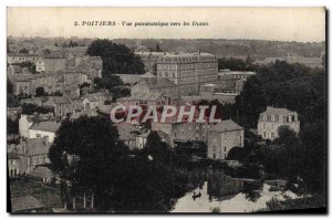 Old Postcard Poitiers Panoramic Around Dunes