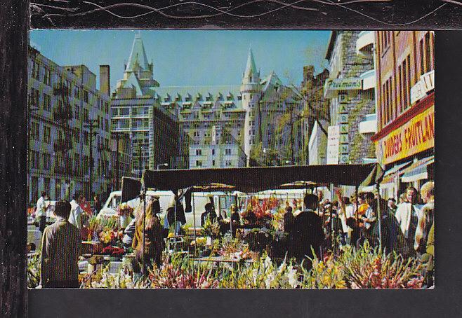 Open Market,Ottawa,ON,Canada Postcard BIN 