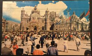 Postcard Used Shrine of Guadalupe Mexico LB