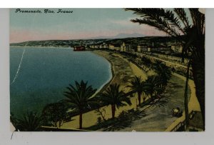 France - Nice. The Promenade   (crease)